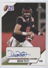 2021 Leaf Pro Set College Auto Drew Plitt #PS-DP1 Auto 0w8