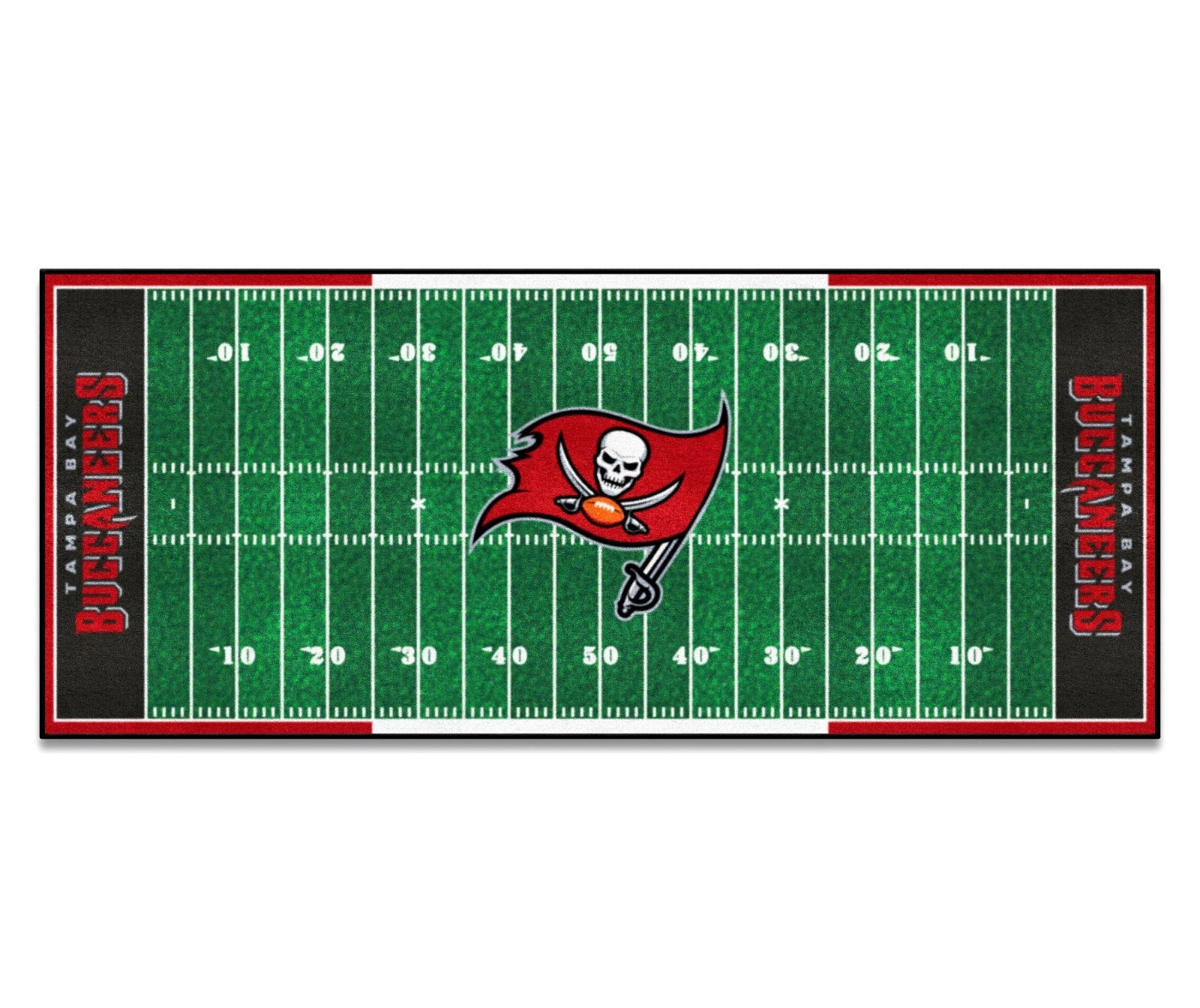 Tampa Bay Buccaneers Football Field Runner Rug