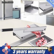 Manual Guillotine Bone Meat Cutting Machine Stainless Steel Cutter with Blade