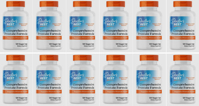 12X Comprehensive Prostate Formula 120 Veg Caps EXP 11/2026