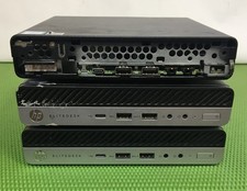 Lot of 3 HP EliteDesk 800 G3 Mini i5-7500T 8GB - no OS/SSD READ