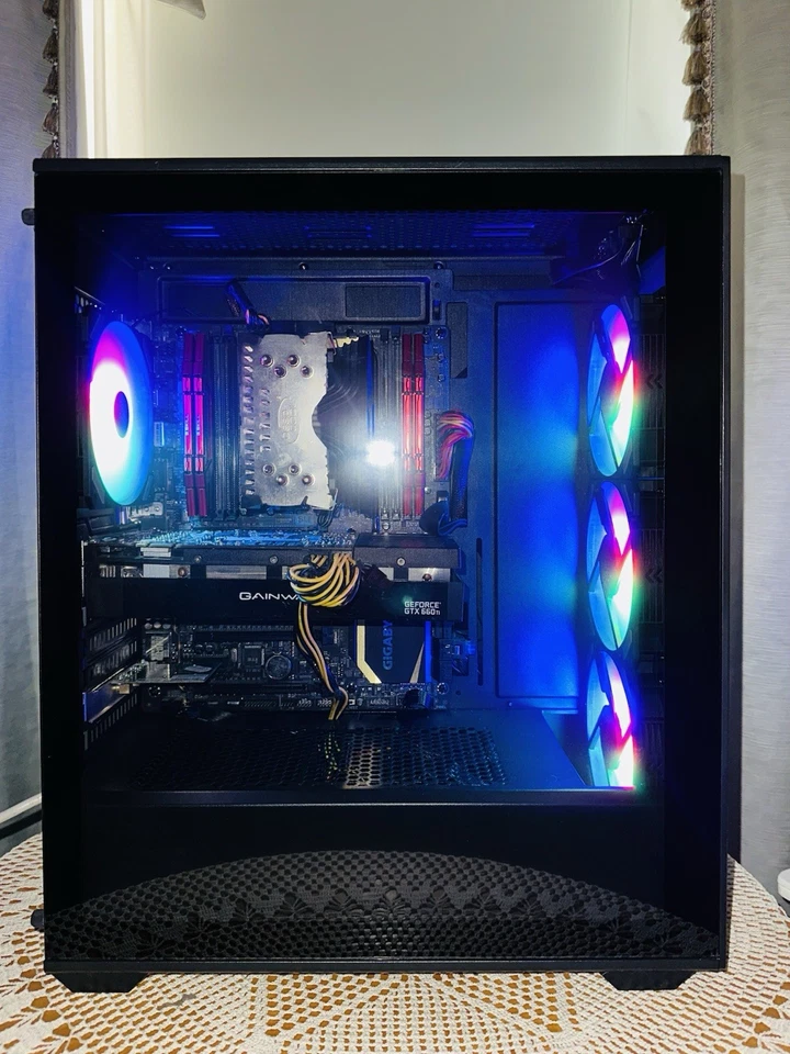 SilverStone i7K (3.5GHz 32GB RAM, 500GB SSD, WiFi) Gaming Desktop PC Computer - Image 2 of 4