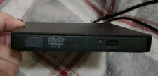 Slim Rewritable DVD External Drive USB For Laptop Or PC