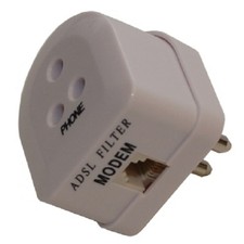 Filtro Adsl Modem Internet Telefono Tripolare hsb