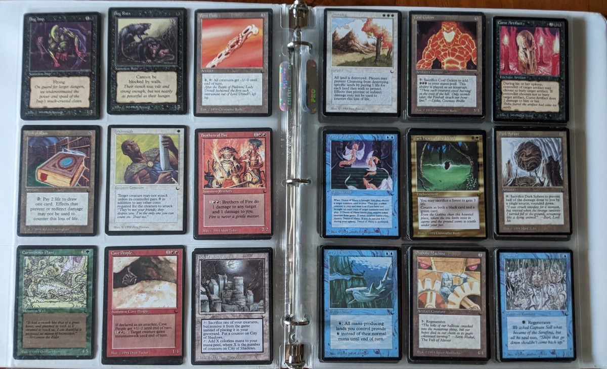 Magic MTG The Dark Full Complete English Set All 119 Cards