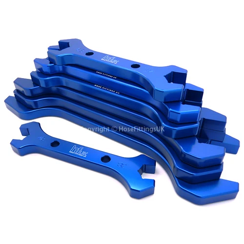 FULL SET AN-3 AN-4 AN-6 AN-8 AN-10 AN-12 AN-16 WRENCH SPANNER Hose Fitting Tool