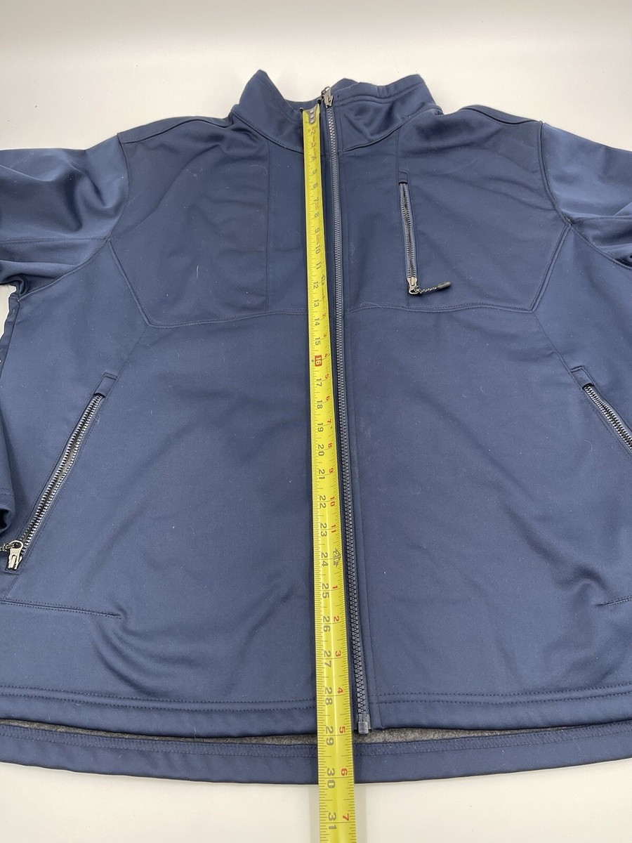 Swiss Tech Performance Gear Dark Blue Jacket W/ Hand Warming Pockets 2XL (50-52) View 6