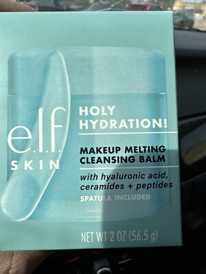 elf HOLY HYDRATION MAKEUP MELTING CLEANSING BALM 2.0 Fl. OZ. (Free Shipping)