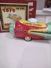 Cosmic Candy Rocket Cookie Jar by Vandor with Original Box