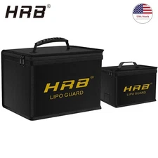 HRB Lipo Bag Fireproof Explosion-proof Safe Lipo Battery Bag Improved Quality