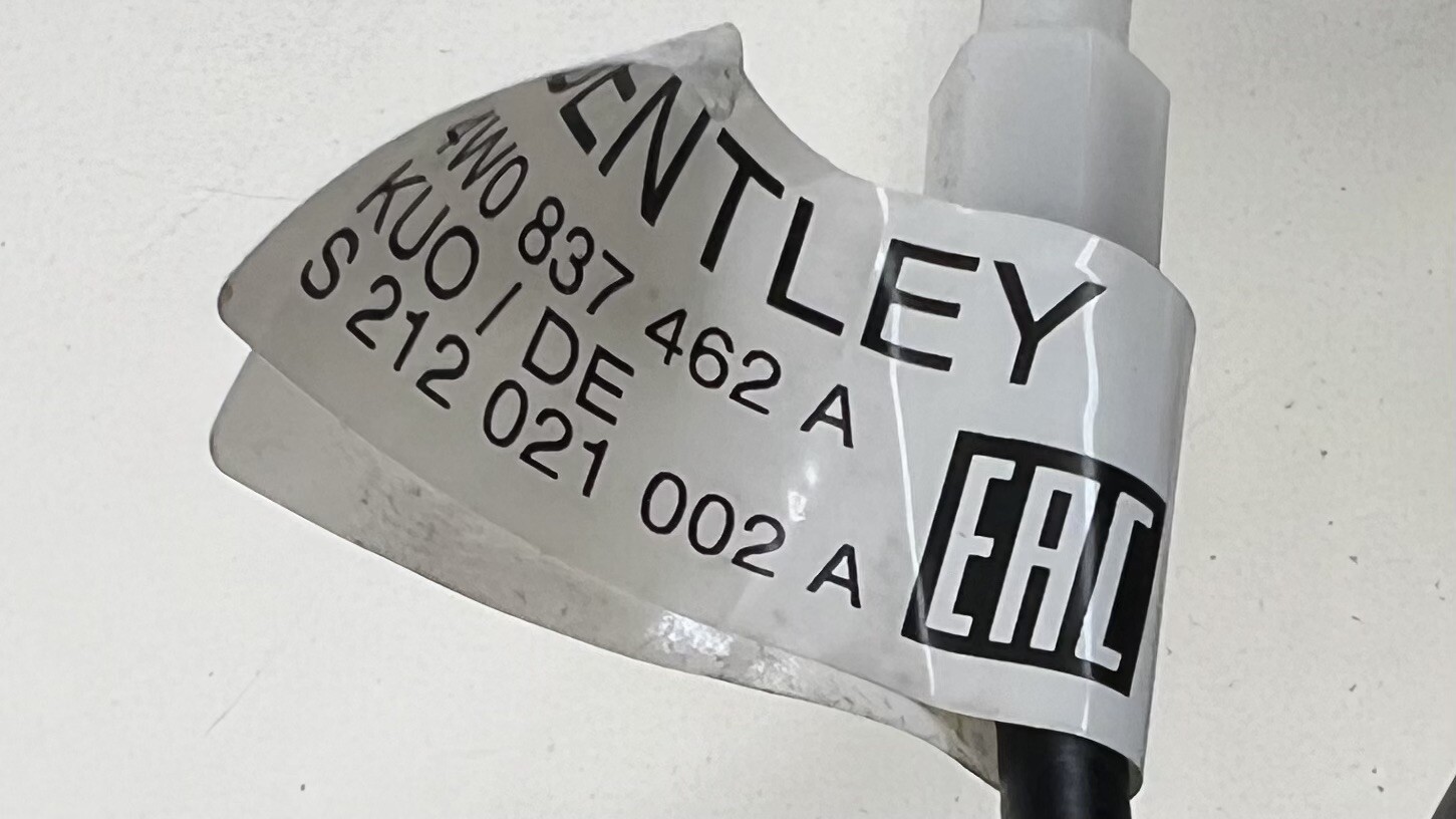 13-18 BENTLEY FLYING SPUR RIGHT FRONT DOOR WINDOW REGULATOR MOTOR CARRIER OEM