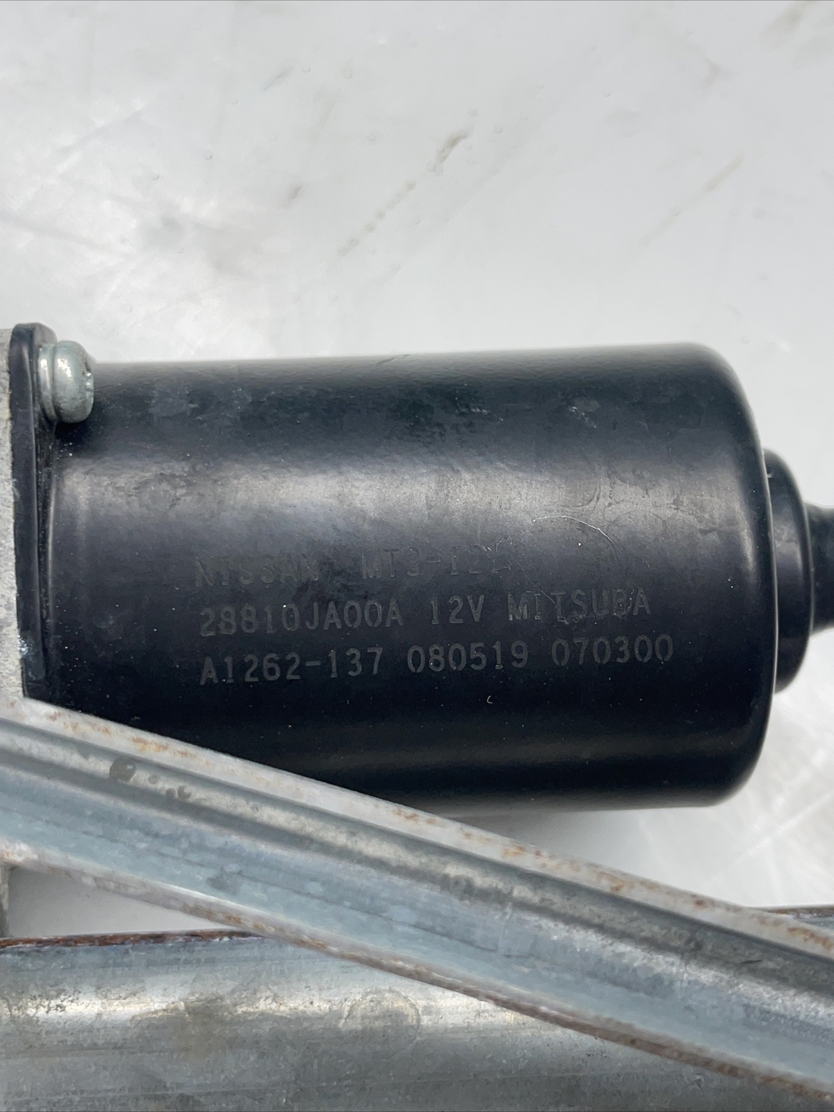 2012 Nissan Altima Windshield Wiper Transmission Linkage W/ Motor OEM