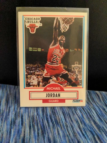 1990 - 1991 Fleer Michael Jordan Chicago Bulls #26 Basketball Card