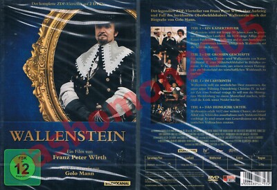 DVD WALLENSTEIN (1978) Rolf Boysen Werner Kreindl Golo Mann TV-Klassiker Neu+OVP