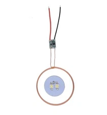Taidacent 70mm 5V Input Long Distance Wireless LED Coil Inductive Coil Desk L...