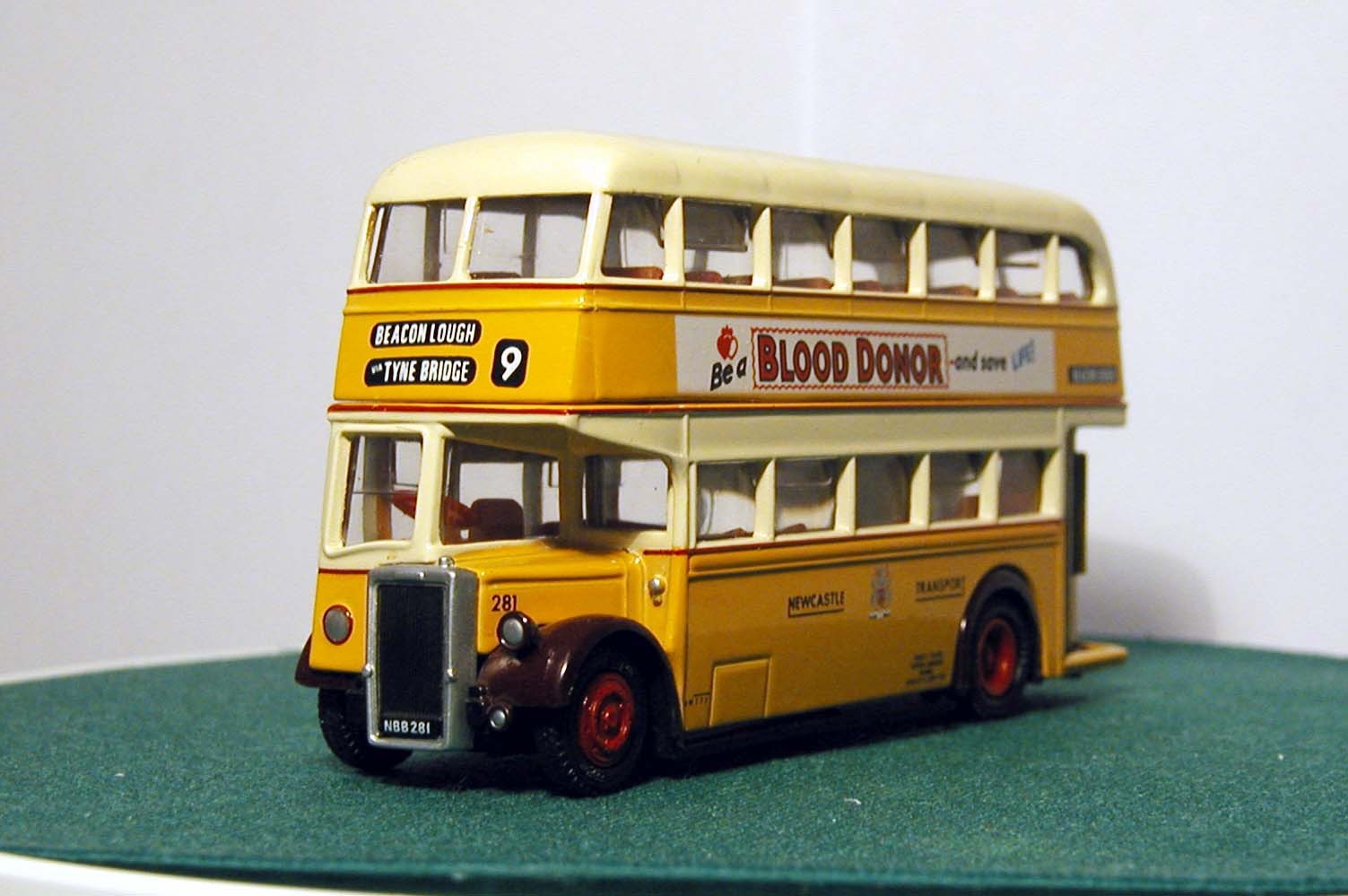 EFE NEWCASTLE CORPORATION LEYLAND PD2 HIGHBRIDGE 16114