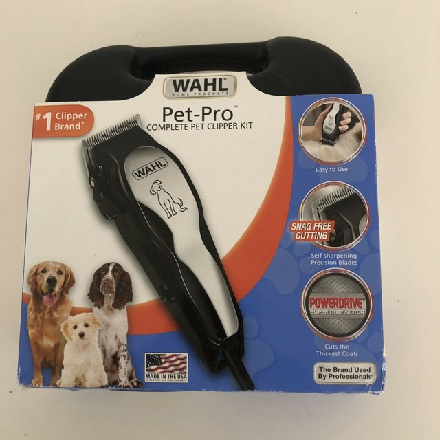 Wahl Clipper PetPro Dog Grooming Kit Quiet HeavyDuty Electric Corded Clipper eBay