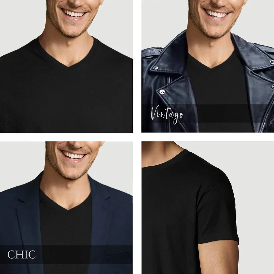 Camiseta de Cuello V para Hombre Verano De Surf En Ibiza – Summer Time Surf In - Imagen 2 de 4