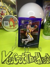 Domantas Sabonis 2021-22 Donruss Optic  Purple Prizm #94