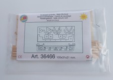 Mantua Model Art. 36466 - Scialuppa grande da montare in legno  105 x 31 x 21 mm