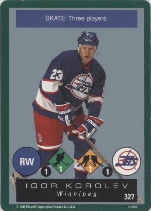 1995-96 Playoff One on One Challenge - Igor Korolev #327 - 1 of 1