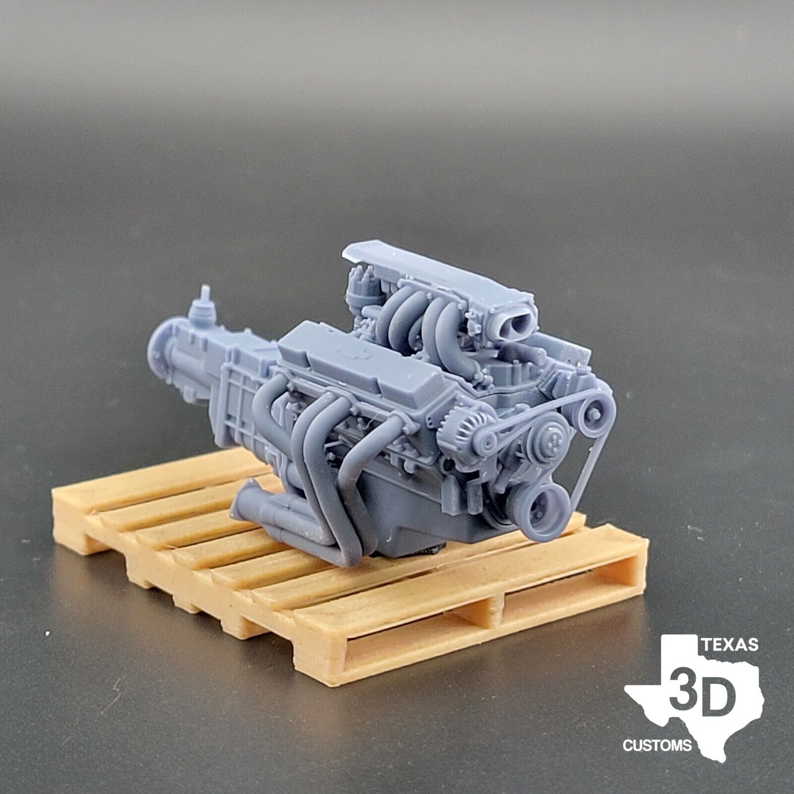 LS3 LS1 model engine resin 3D printed 1:24-1:8 scale