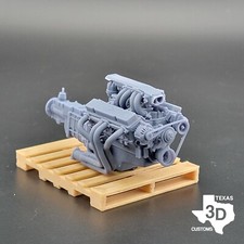 Sbc 350ci Tpi Model Engine Resin 3d Printed 124-18 Scale