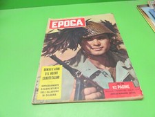 Rivista settimanale vintage Epoca 1 novembre 1953 - Esercito Italiano