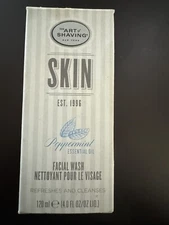 Men's Peppermint Face Wash By The Art of Shaving Large 4 oz.  w/ Essential Oil
