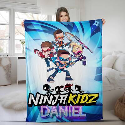 Ninja Kidz TV Family Birthday Blanket/Ninja Kidz TV Birthday Blanket/Ninja Kidz