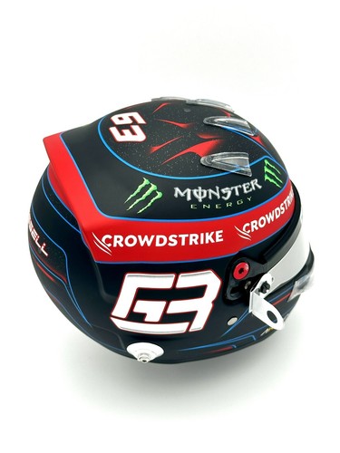 F1 SIGNED Mercedes AMG Petronas George Russell 2022 1:2 Helmet Upgraded π¬π§π - Picture 7 of 13