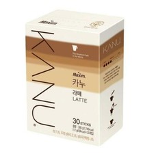 Maxim KANU Latte Korean Instant Coffee Mix 30 Sticks X 13.5g