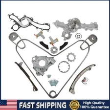Timing Chain Kit Water & Oil Pump For Toyota FJ Cruiser Tundra Tacoma 4.0L 1GRFE