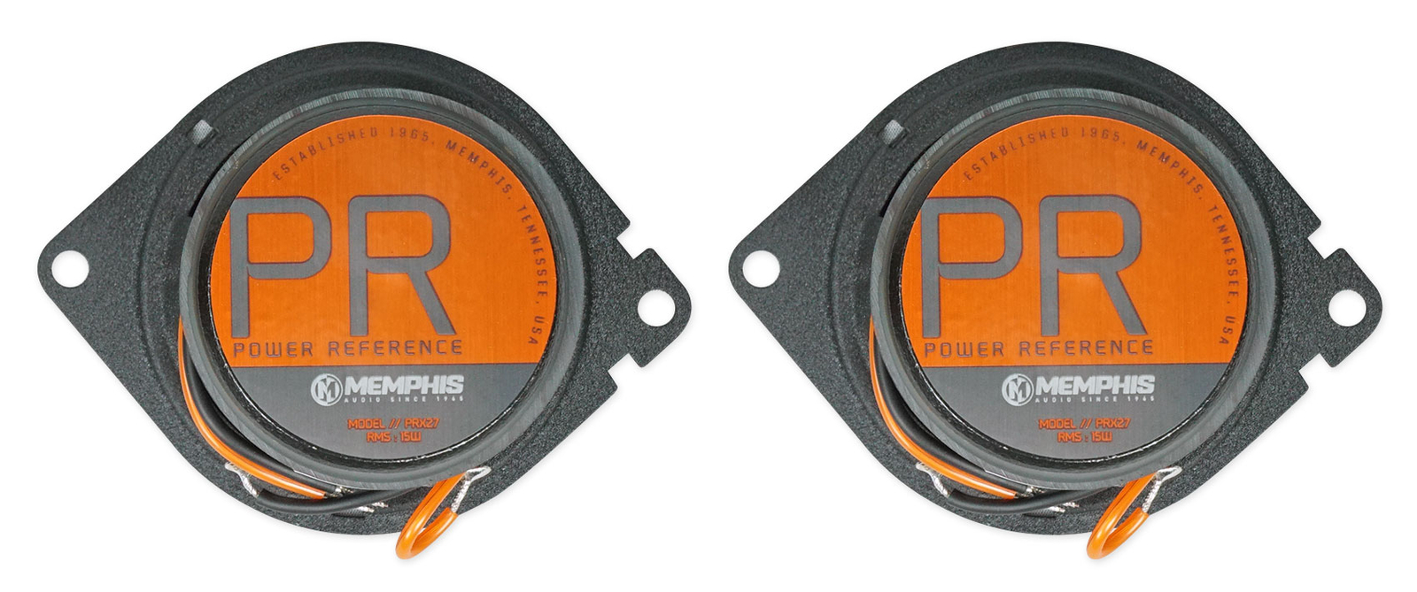 Пара автомобильных динамиков Memphis Audio PRX27 275 мощностью 30 Вт Бесплатные динамики Bluetooth