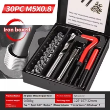 Damaged Thread Repair Tool Screw Bushings Spark Plugs Threaded Thread Repairer