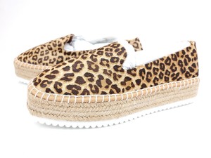 animal print espadrilles