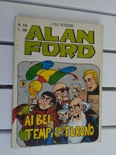 ALAN FORD GRUPPO TNT N.116 1979 AI BEI TEMPI CHE FURONO Editoriale Corno BUNKER