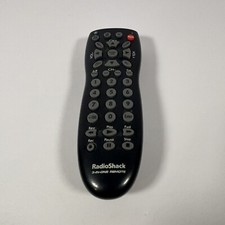 Radio Shack 3-In-One Universal Remote Control For VCR DVD CBL SAT TV