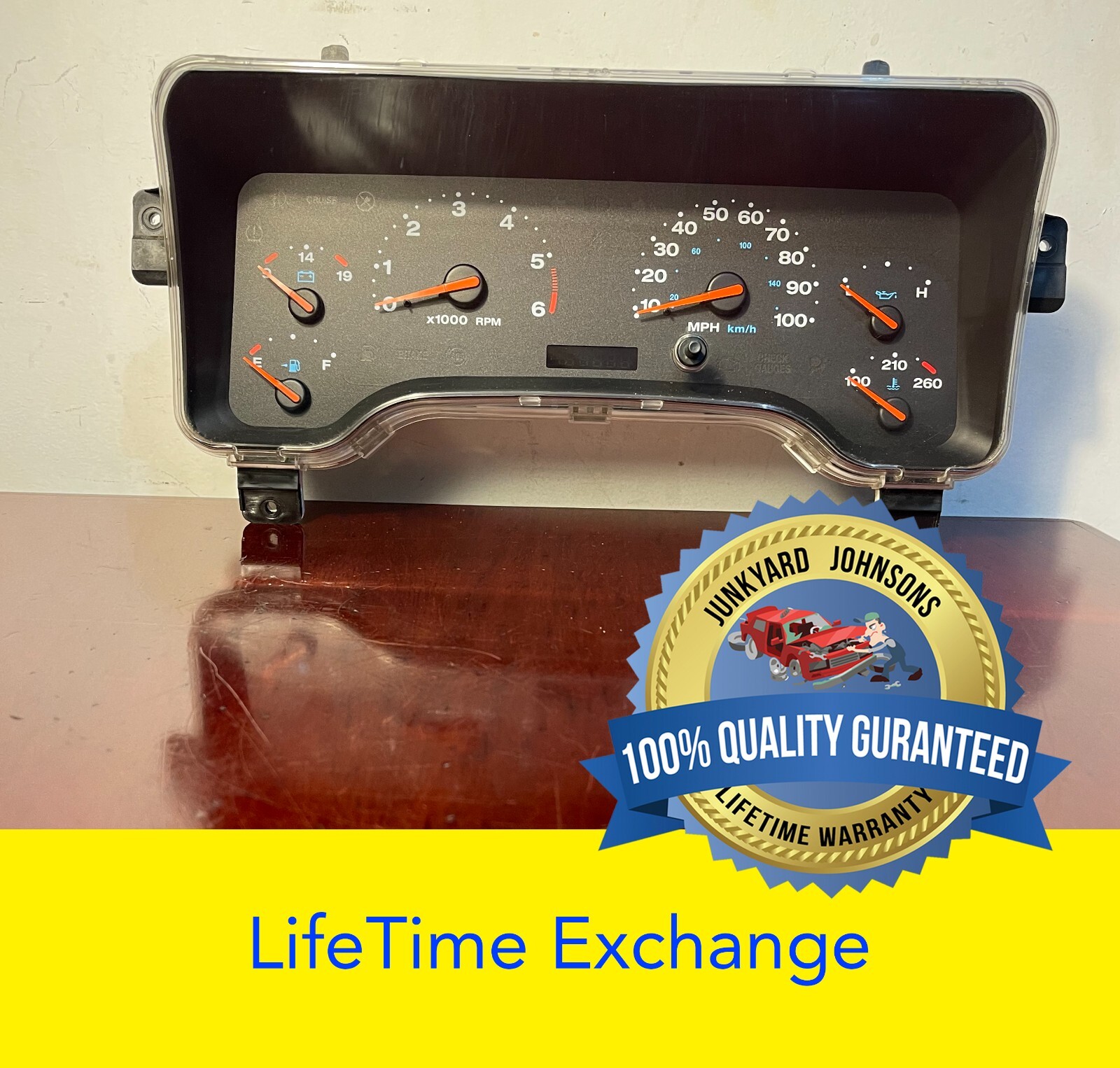 Jeep Wrangler Speedometer Instrument Cluster Gauge (H) 2003 03 eBay