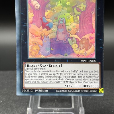 Melffy of the Forest MP21-E068 MISCUT 1st Edition Super Rare
