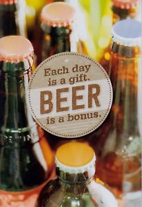 Hallmark Anniversaire Bouteilles De Biere Joyeux Anniversaire Carte De Vœux Ebay