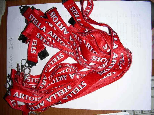 STELLA ARTOIS beer cord cell phone holder 1pc
