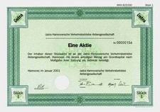 �stra Tram 2001 Electricity Transport Hanover Braunschweig 1 Piece Share Coupons
