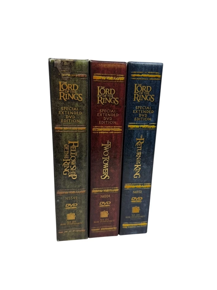 The Lord of the Rings Complete Trilogy Special Extended Edition DVD Box Sets Lot - Image 3 of 3