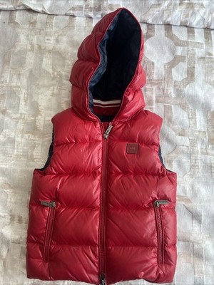 Kids Add Vest Puffer Red Size 5 