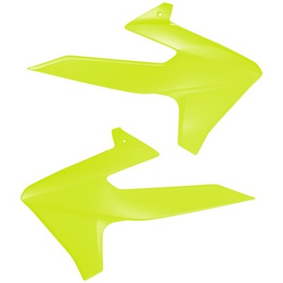 Acerbis 2987534310 Radiator Scoops Flo Yellow