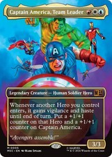 x1 Captain America, Team Leader - Foil - Bord...