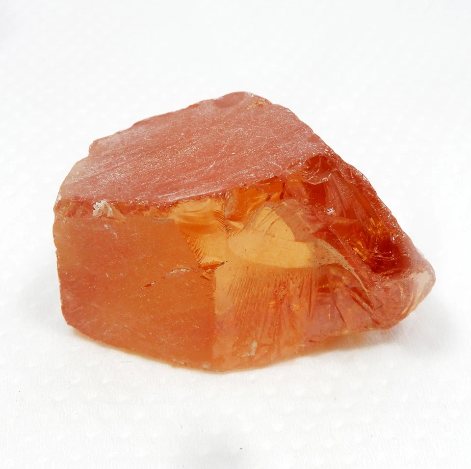 Orange Cambodia Cubic Zircon Rough Loose Gemstone 182.05 Ct - Image 4 of 4