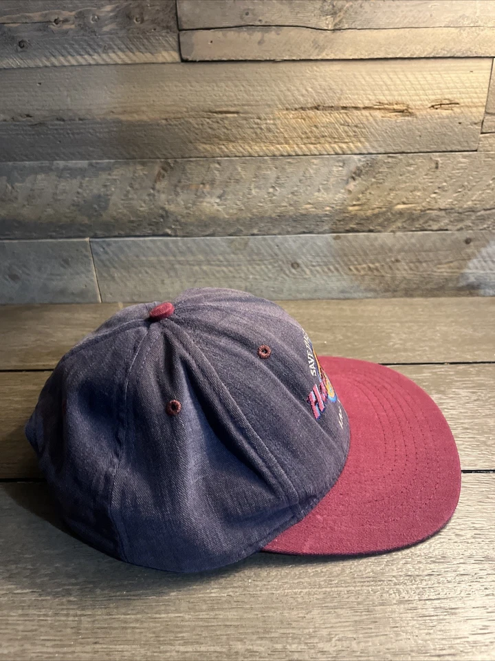 Gorra de Colección Hard Rock Hotel Las Vegas "Save The Planet" Hecha en EE. UU. Snapback Foto 3 de 4