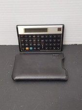 Hewlett Packard HP 12C Financial Calculator w/ Pouch EUC Tested